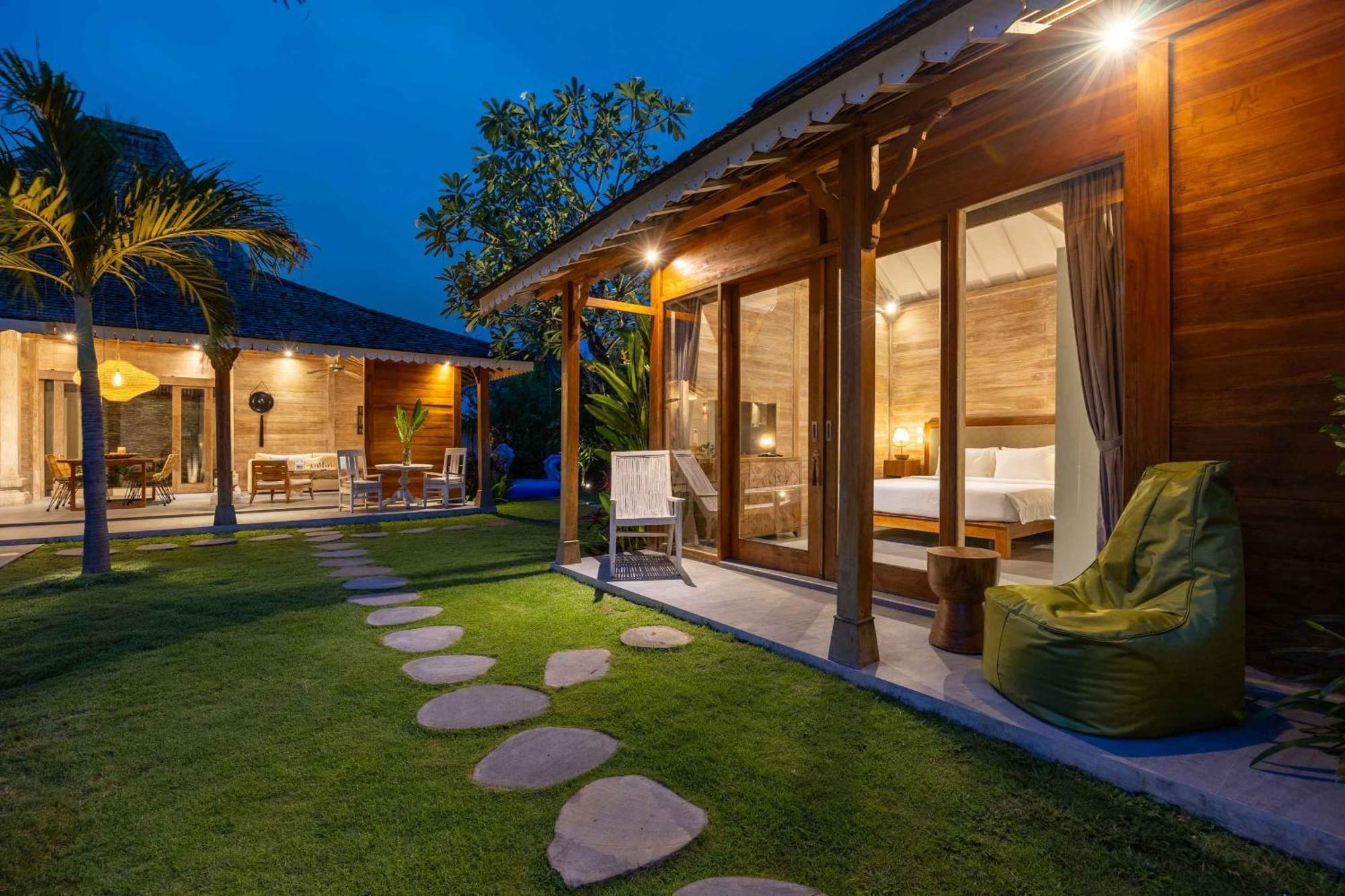 Villa Du Bah - Family Gateway 3Br Villa 12Min To Beach With Private Pool And Parking Kerobokan Kültér fotó
