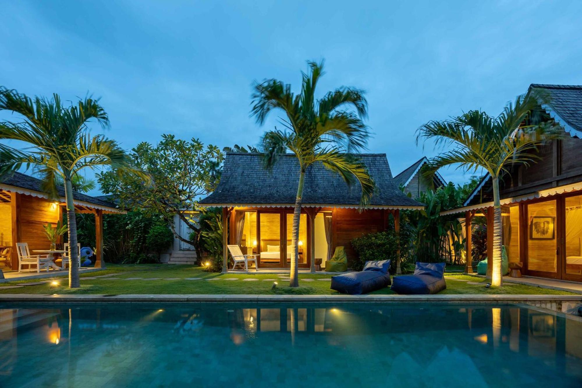 Villa Du Bah - Family Gateway 3Br Villa 12Min To Beach With Private Pool And Parking Kerobokan Kültér fotó