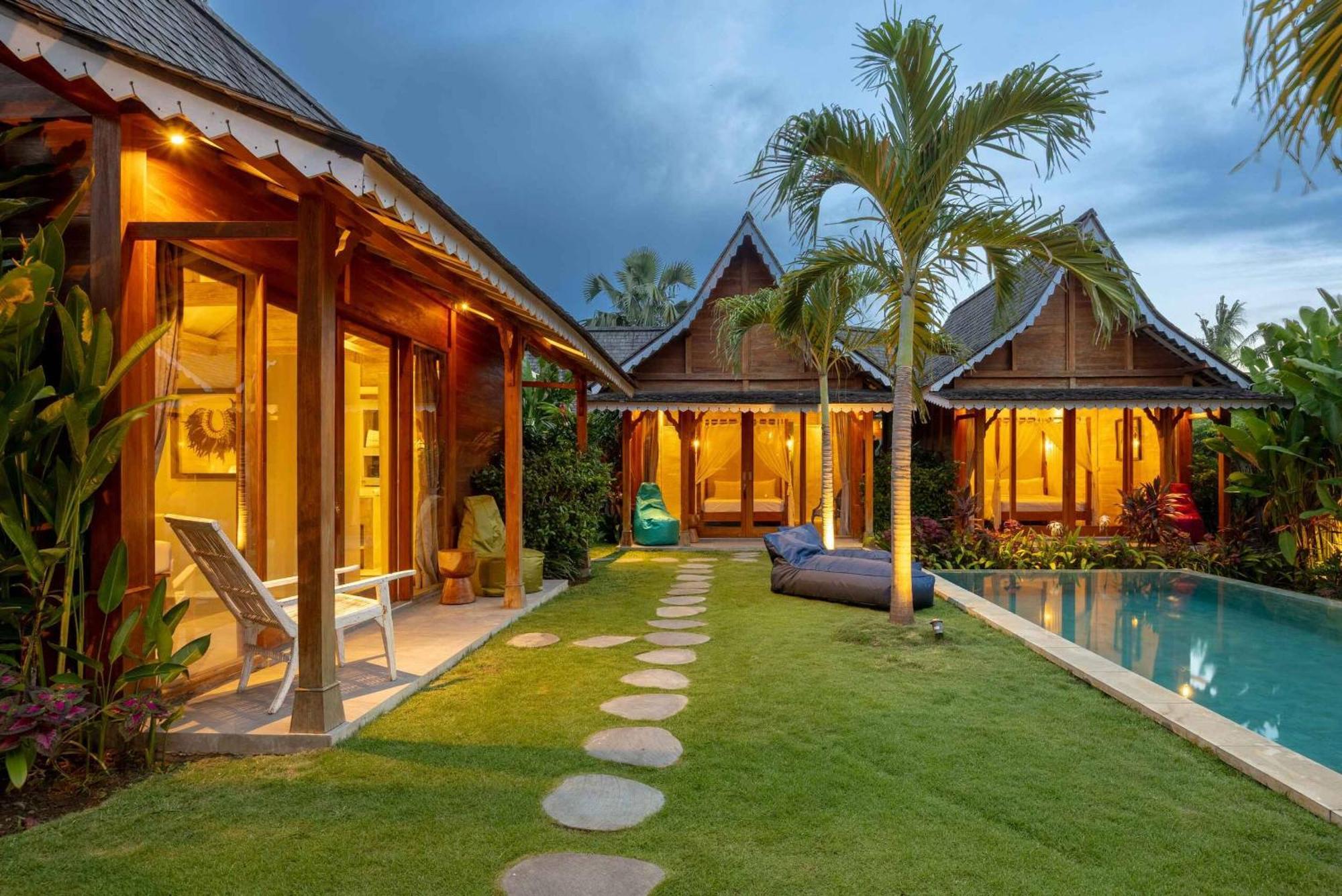 Villa Du Bah - Family Gateway 3Br Villa 12Min To Beach With Private Pool And Parking Kerobokan Kültér fotó