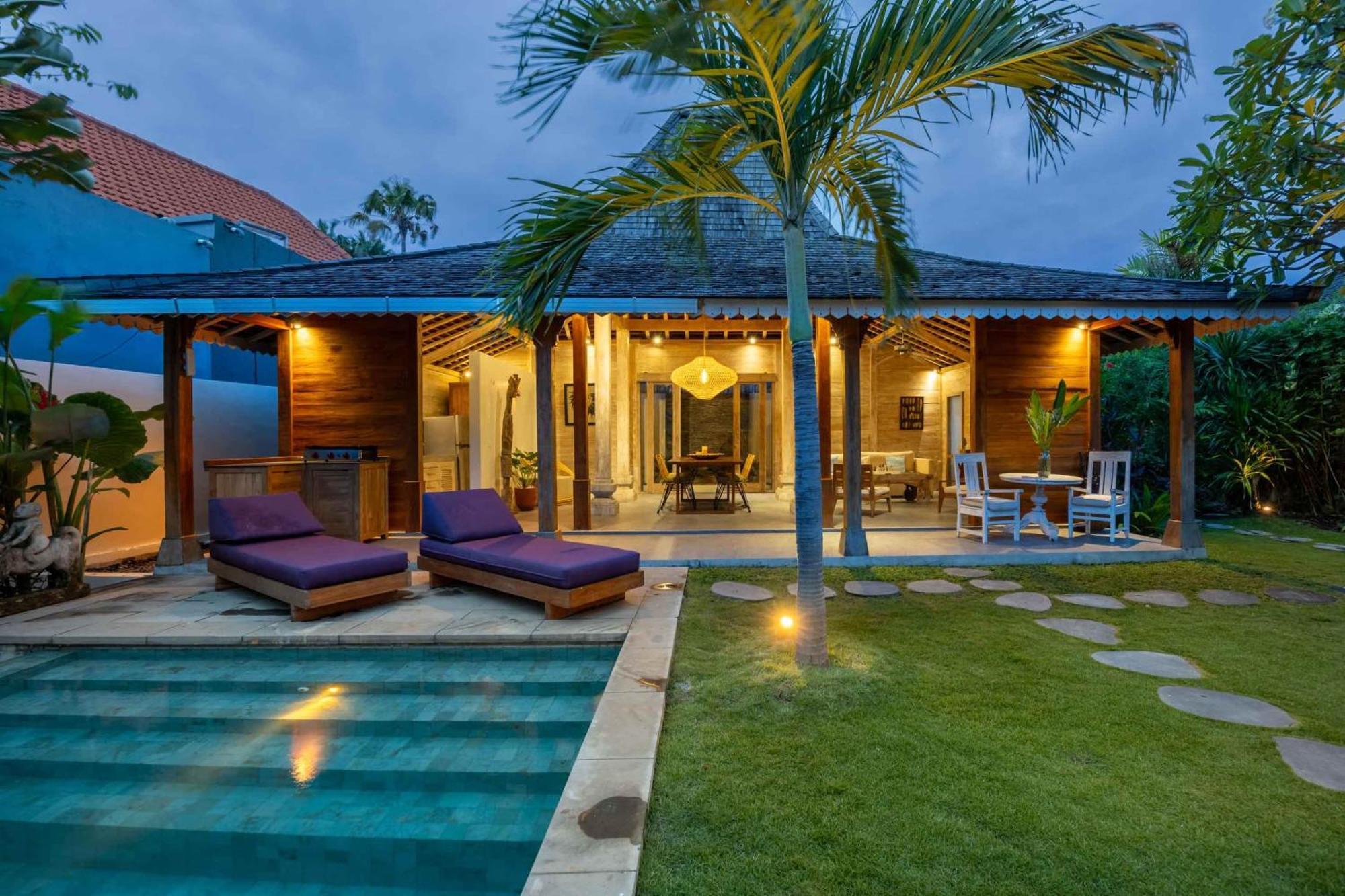Villa Du Bah - Family Gateway 3Br Villa 12Min To Beach With Private Pool And Parking Kerobokan Kültér fotó
