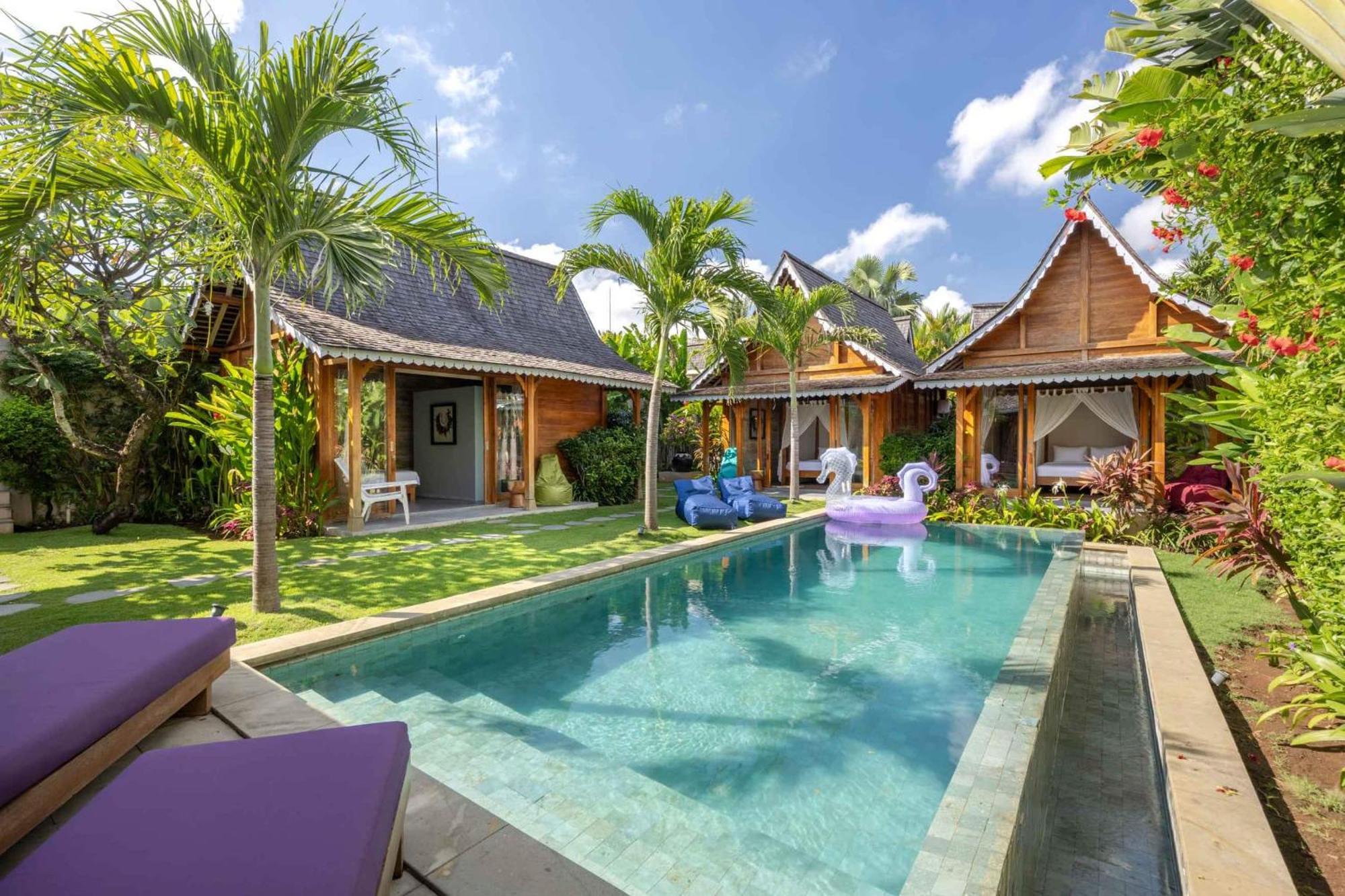 Villa Du Bah - Family Gateway 3Br Villa 12Min To Beach With Private Pool And Parking Kerobokan Kültér fotó
