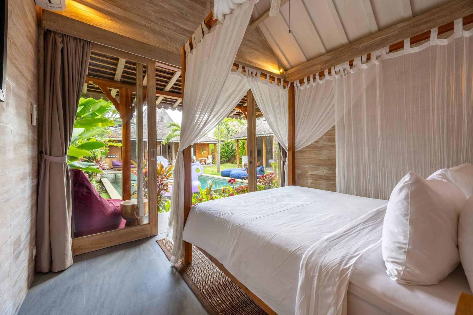 Villa Du Bah - Family Gateway 3Br Villa 12Min To Beach With Private Pool And Parking Kerobokan Kültér fotó