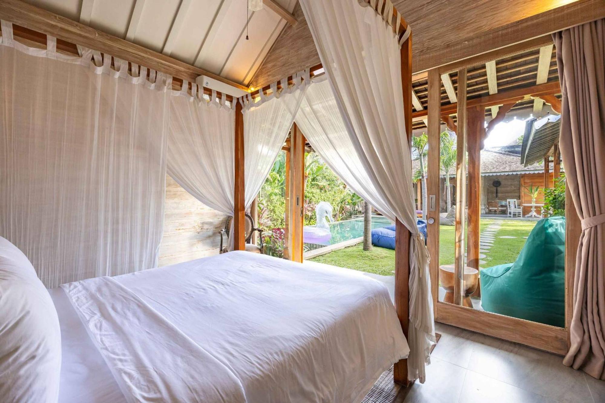 Villa Du Bah - Family Gateway 3Br Villa 12Min To Beach With Private Pool And Parking Kerobokan Kültér fotó